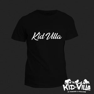 Kid Villa | Signature tee |  Black/White
