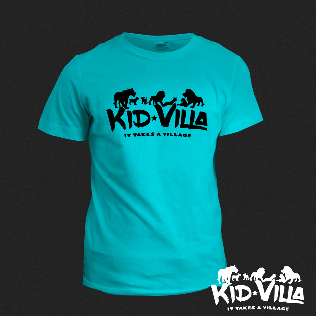 Kid Villa | logo tee | Bondo Blue/Black